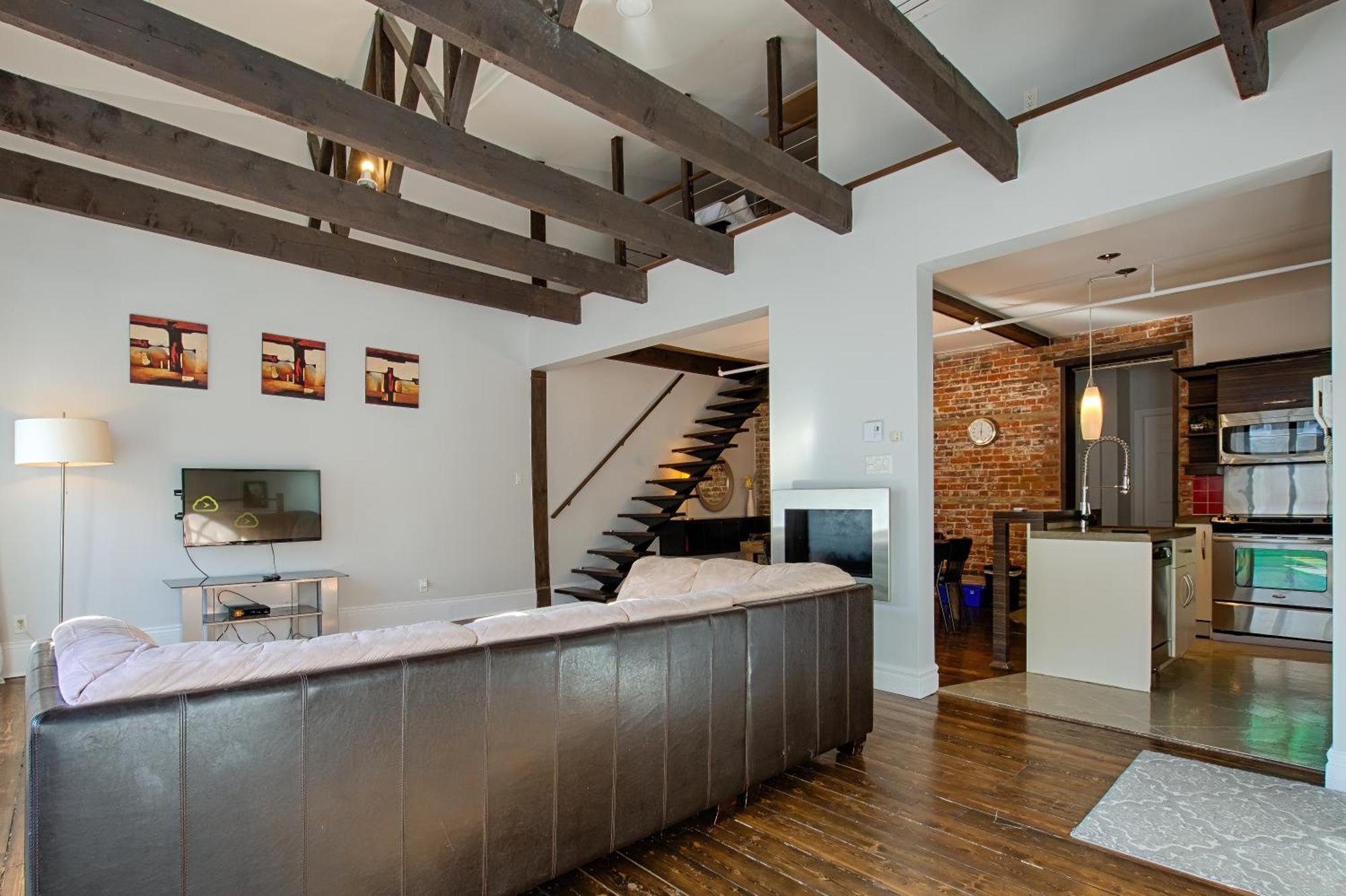 Appartamento Les Lofts St-Jo by Les Lofts Vieux-Québec Camera foto