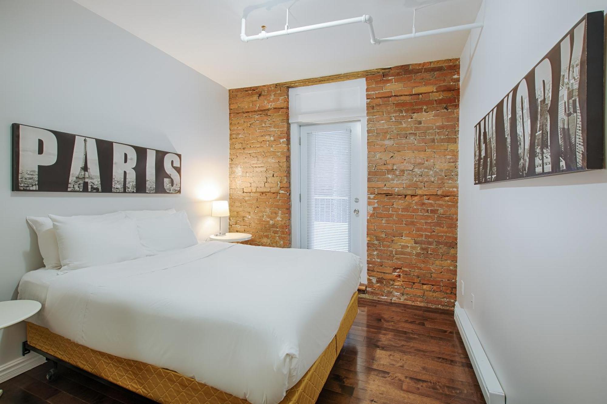 Appartamento Les Lofts St-Jo by Les Lofts Vieux-Québec Camera foto